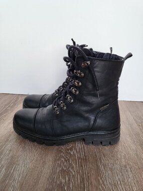 Bulle Leather Boots Wool lining